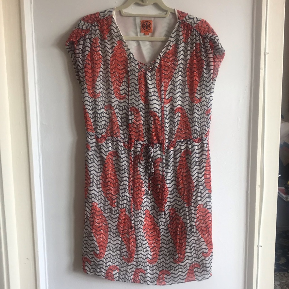 Tory Burch summer shift dress